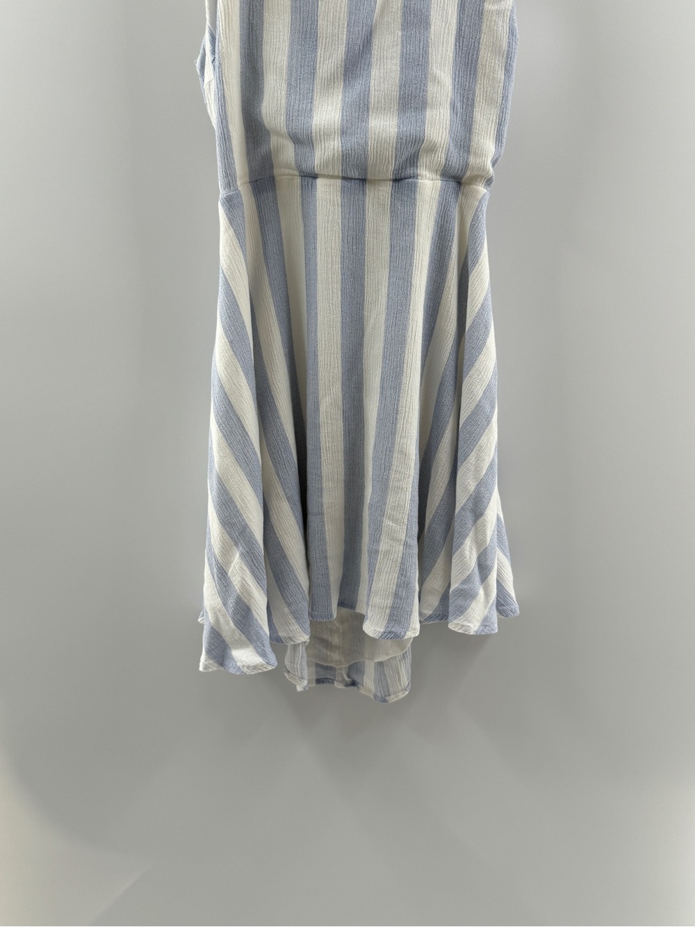 Lulus Blue & White Striped Open Back Mini Dress – Women's XS - Picture 3 of 8